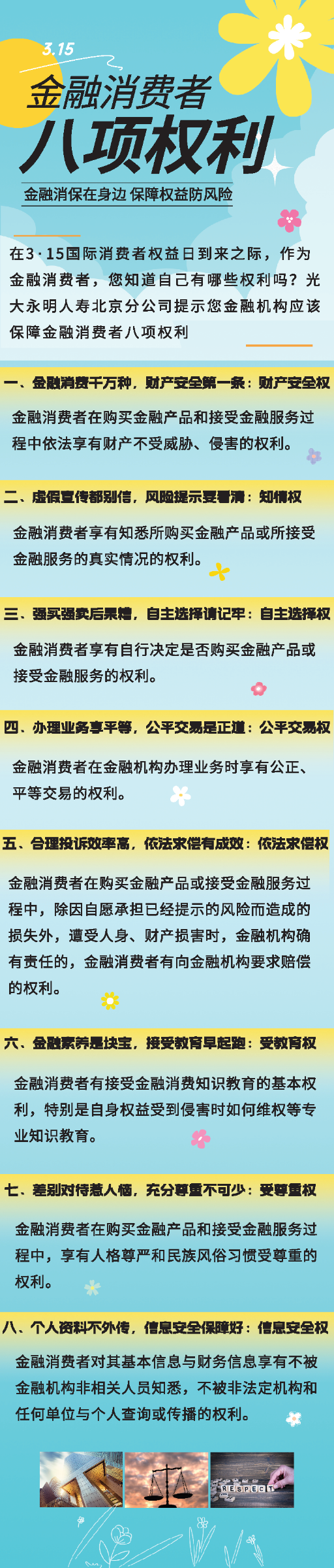 2.金融消費(fèi)者八項(xiàng)權(quán)利